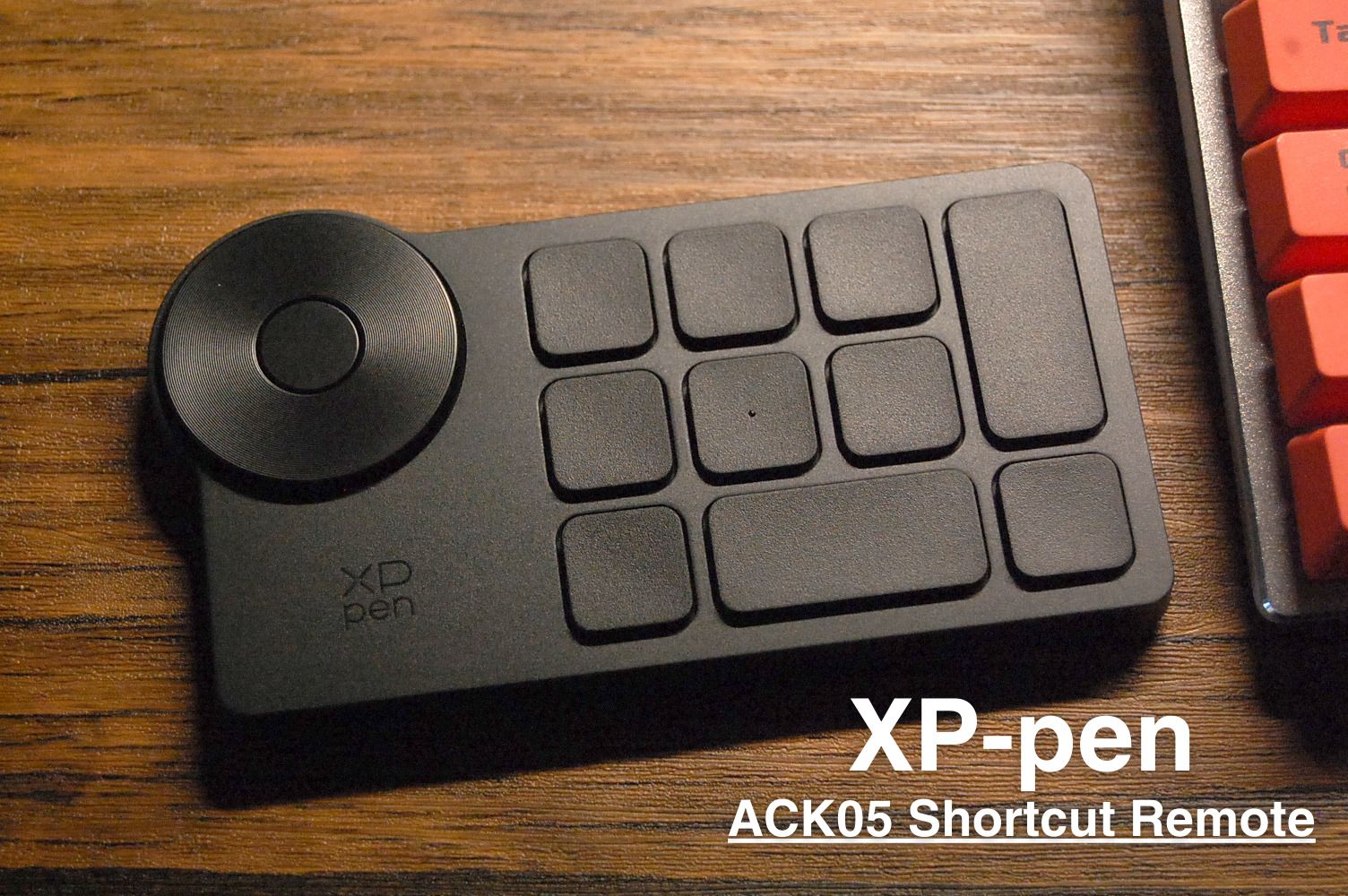 レビュー】 左手デバイスXP-Pen 「ACK05 Shortcut Remote」デザインも