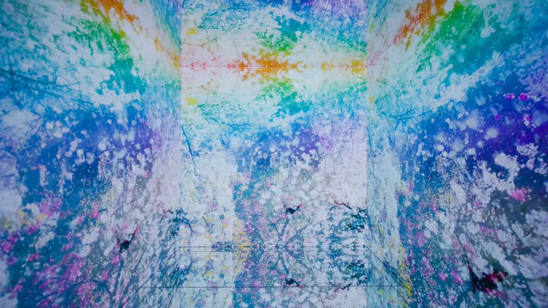 カラフルなデジタルアート