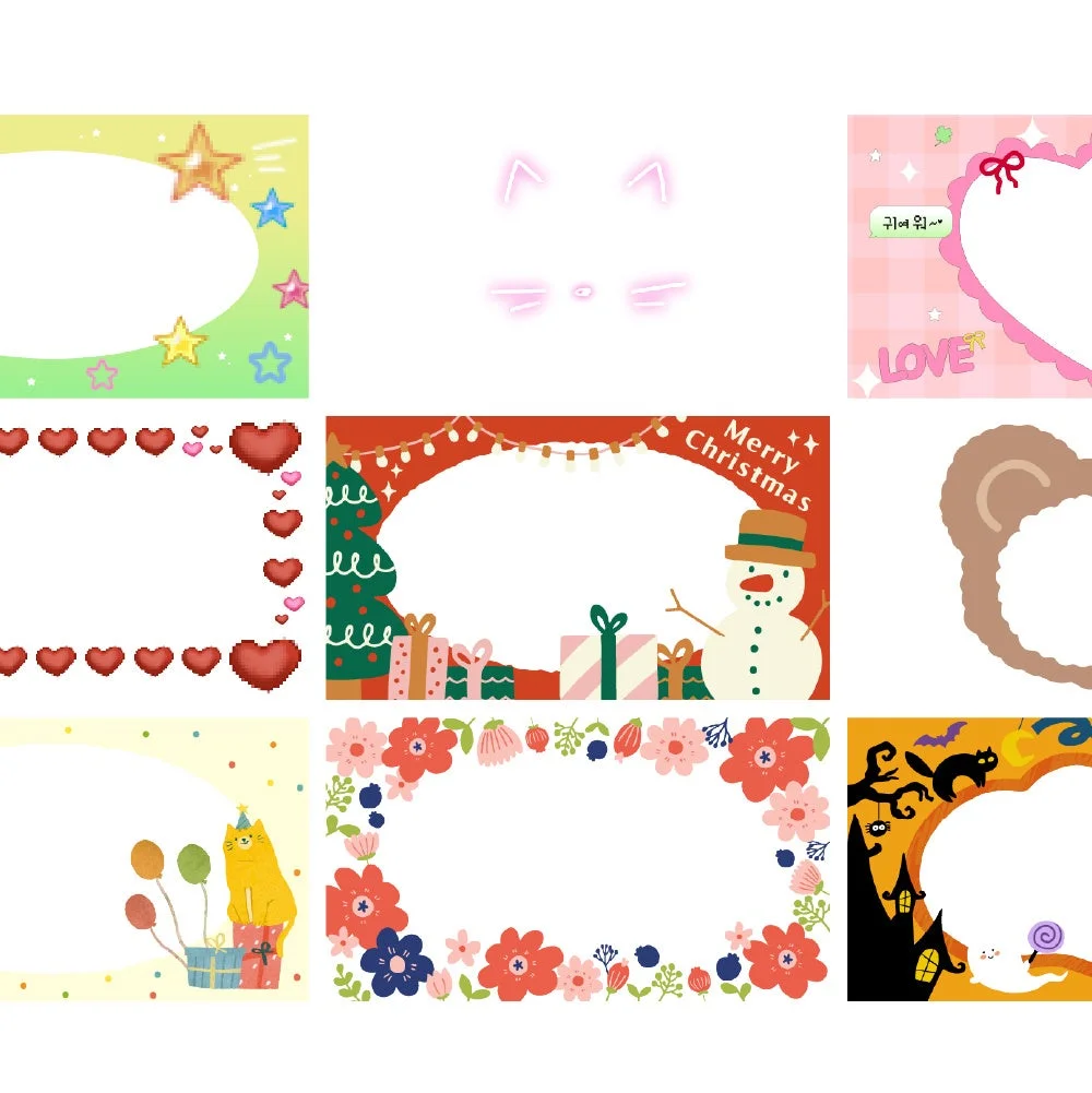 フレームとフィルターの種類