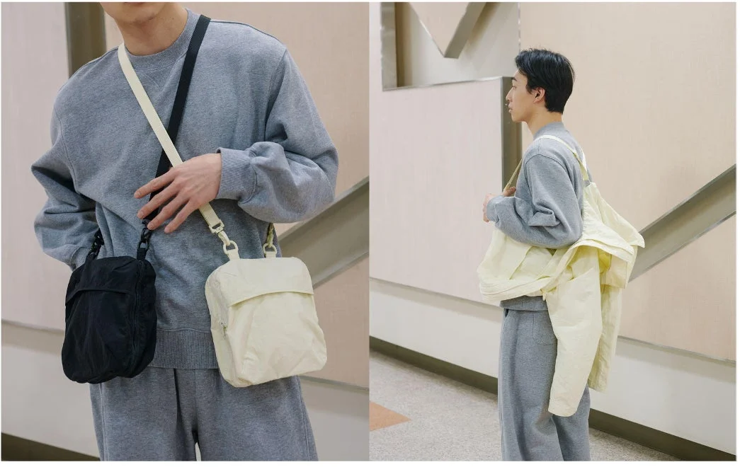 パッカブル&バックキャリーの男性