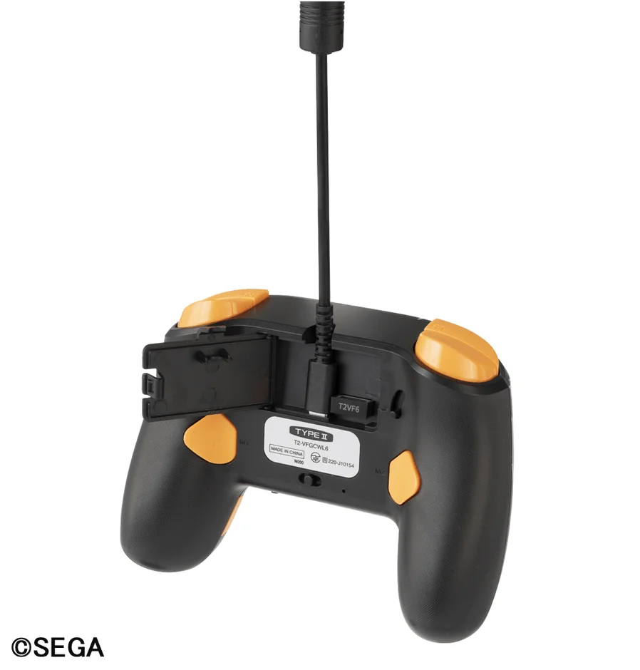 コントローラー裏面