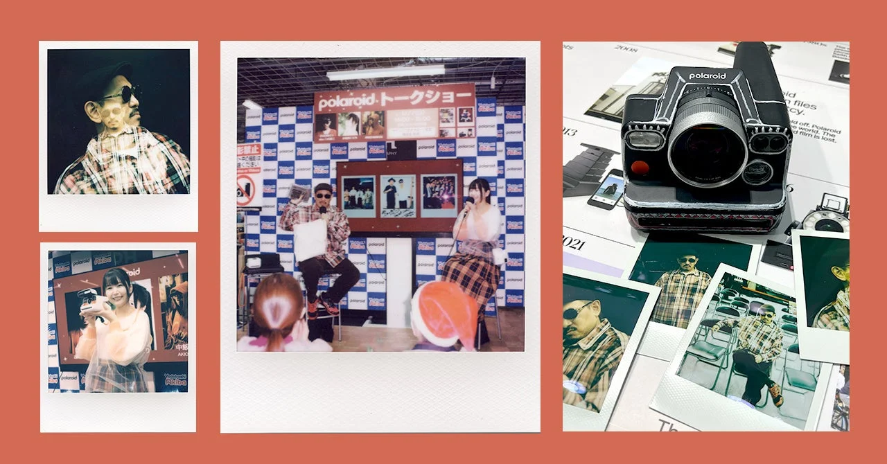 Polaroidトークショーの様子